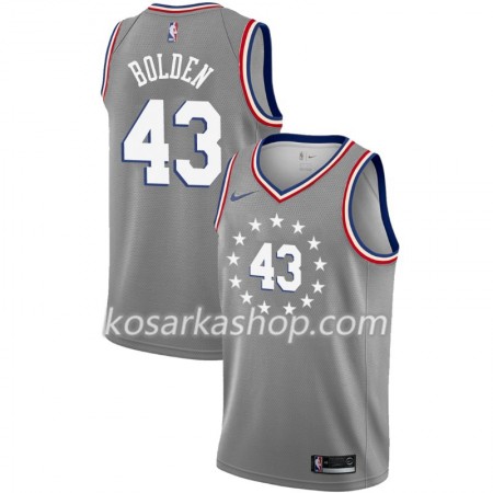 Dres Philadelphia 76ers Jonah Bolden 43 Nike 2018-19 City Edition Siva Swingman